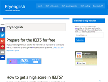 Tablet Screenshot of fryenglish.com